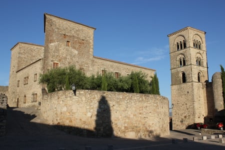 Trujillo street - street, trujillo, day, medieval