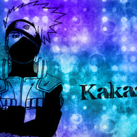 Kakashi- Black, Purple and Blue