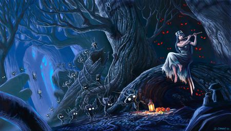 Benjo Camay - 'Forest Spirits' - benjo camay, art, fantasy art, artwork