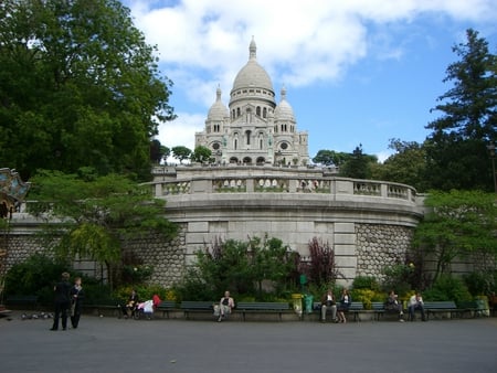 Sacre Coeur - montmatre, paris, basilique nationale du sacre-coeur, church