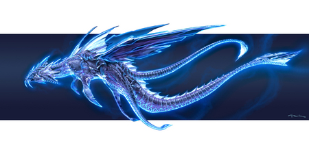 sea Dragon - sea, power, water, dragon