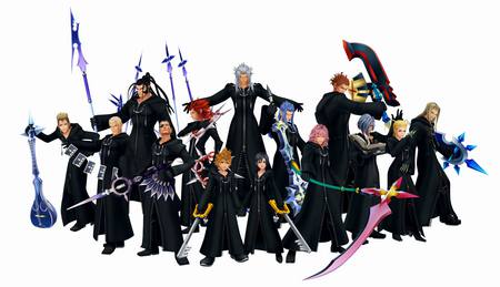 organization XIV - roxas, axel, organization xiv, xion