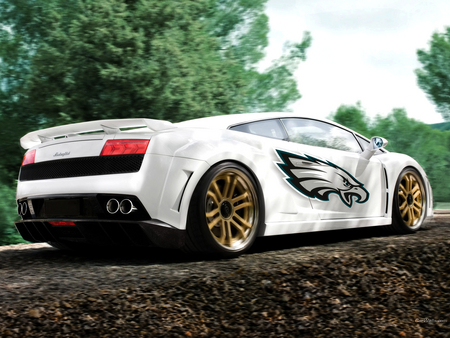 Lamborghini Gallardo - car show, gimp, gallardo, tuning, photoshop, lp 560, lamborghini