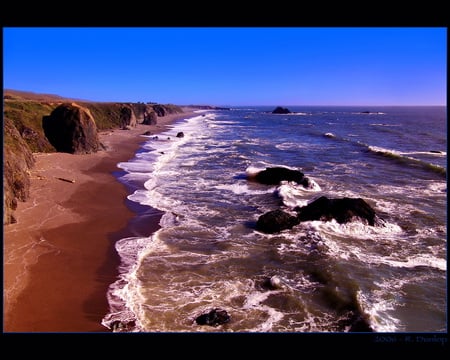 Breakers - breakers, ocean, water, beach