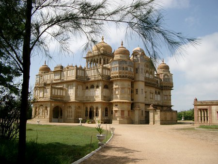 Maraja mansion's - india, rann kutch, wankaner, gujarat