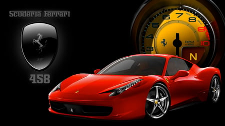 Ferrari 458 - 458, red, adyp, ferrari, scuderia