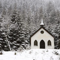 Snowy Church