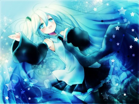 Hatsune Miku - cute, hatsune miku, anime, vocaloid