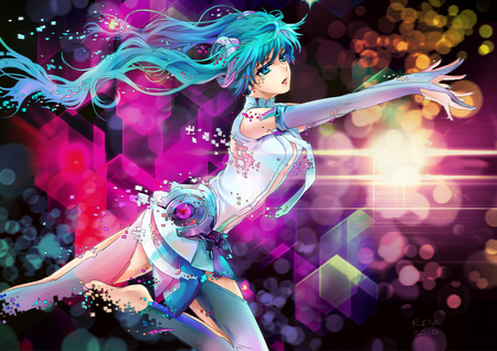 miku append - vocaloid, miku, append, wallpaper