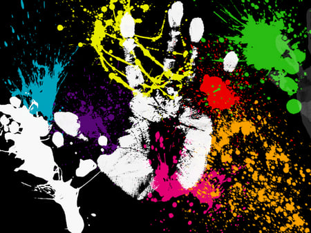 white hand - white hand, the hands, black, the hand, violet, white, purple, yellow, pink, hand, red, blue, orange, green