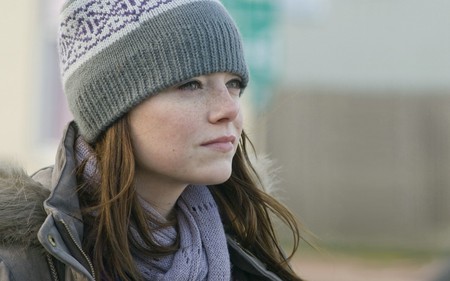 Emma Stone - red hair, paper man, stone, redhead, beanie, emma, abby, emma stone