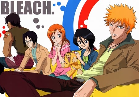 bleach - ishida, rukia, bleach, ichigo, sado