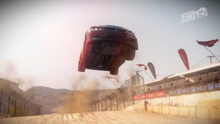 Dirt 2 Flying - screenshot, 2, capture, dirt