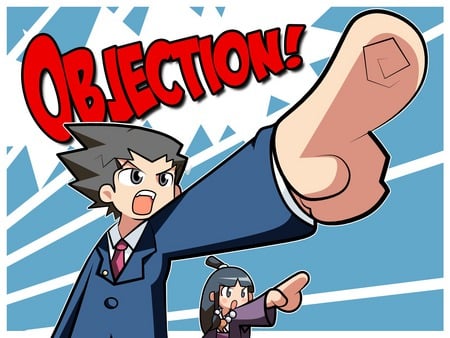 Ace Attorney - ace attorney, phoenix wright, maya fey, chibi