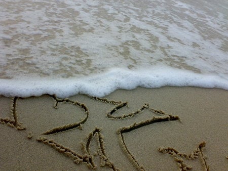 Wave - beache, nature, love, sand