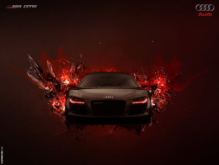 Audi R8 - audi r8, vt by kk, virtual tuning, audi r8 convertable, by kk