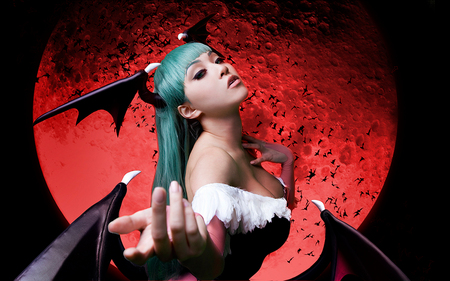 Morrigan - darkstalker, street fighter, vampire, morrigan