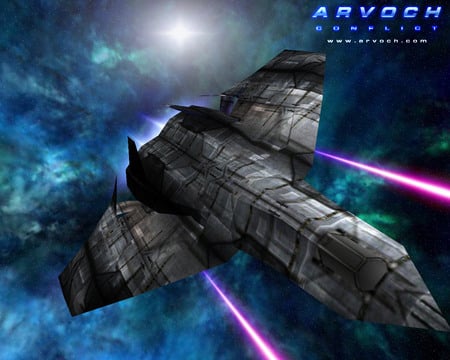 Arvoch - space, scifi, video game, game, ship