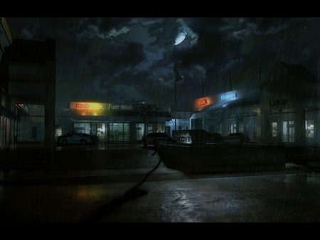 Strip Mall - mall, fantasy, game, dark