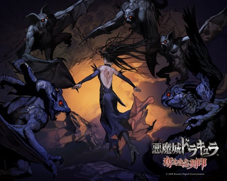 Castlevania - shanoa, game, castlevania, demons