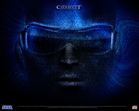 Conduit - game, conduit, video game, blue