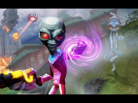 Destroy All Humans - alien, destroy, humans, game