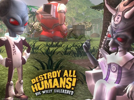 Destroy All Humans - humans, game, destroy, alien