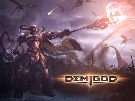 Demigod - torch bearer, fantasy, game, demigod