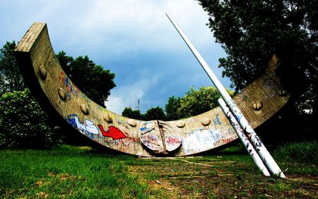 SUN WATCH - signatures, written words, trees, sticks, nature, photography, wood