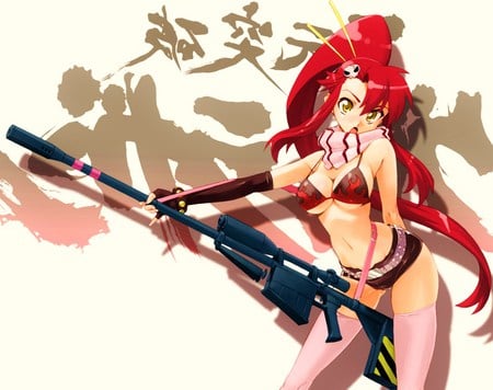 tengen toppa gurren lagann - tengen toppa gurren lagann, anime, yoko ritona, sexy