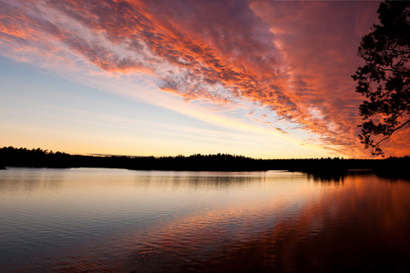 Sunset - nature, amazing, landscape, beautiful