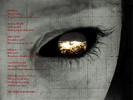 Strom in My Mind - mind, eye, poetry