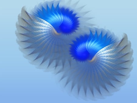 twin-zigotes - abstract, 3d