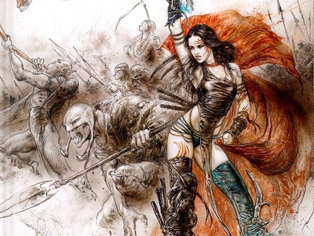 Warrior-Luis Royo