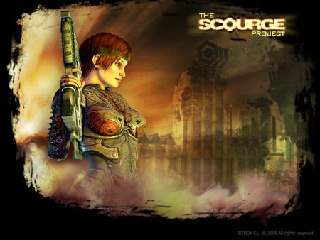 Scourge - girl, game, female, scourge