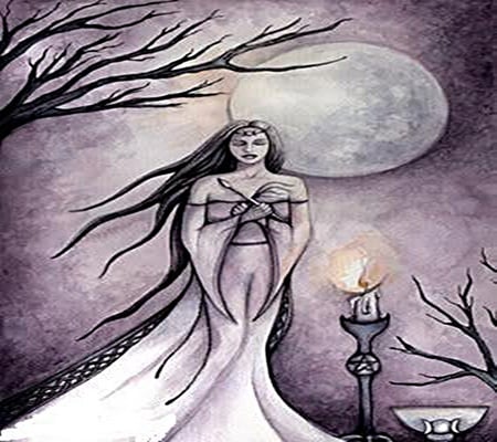 Invoking the Goddess~ - goddess, forest, magical, magic, invoking