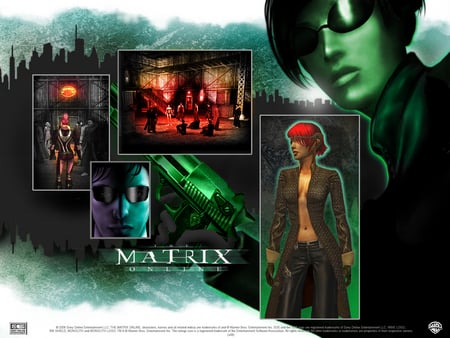 Matrix - scifi, game, matrix, female