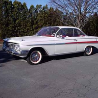 1961 Chevy Impala white