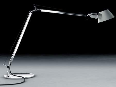 Lamp - future, metal, lamp, for study