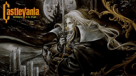 Castlevania: Symphony of the Night art - playstation, alucard, sony, castlevania, konami, art, symphony of the night, dracula