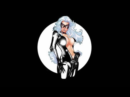 Black Cat - sexy, comics, cg, character