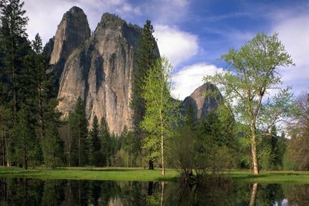 Cristal lake - lakes, nature, mountains, forests