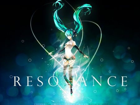 Hatsune Miku - hatsune, girl, music, anime, miku