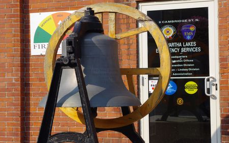 Big bell - ring, fire hall, big, bell