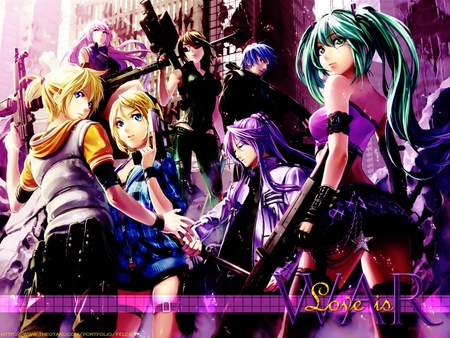 Vocaloid - music, vocaloid, anime, miku, girl