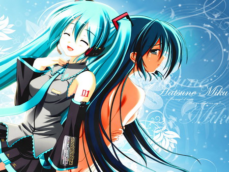 Hatsune Miku - music, vocaloid, anime, miku, girl, hatsune