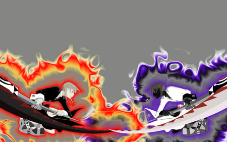 Soul eater - double maka, alt maka, soul eater, negative maka