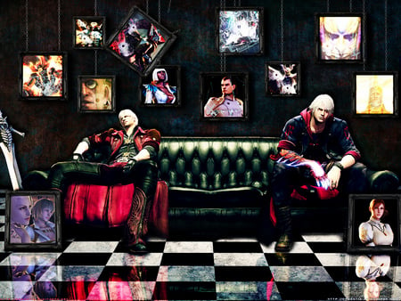 Devil May Cry 4 - dante, may, devil, nero, cry 4