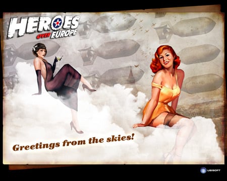 Heroes - pinup, girl, game, heroes