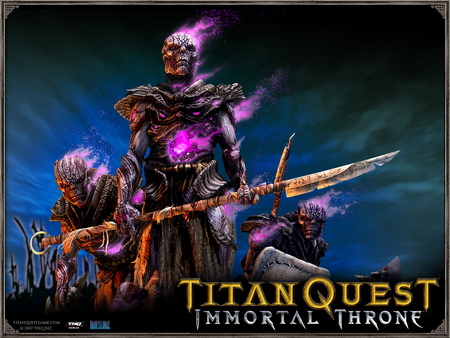 Titan Quest - undead, fantasy, game, dark